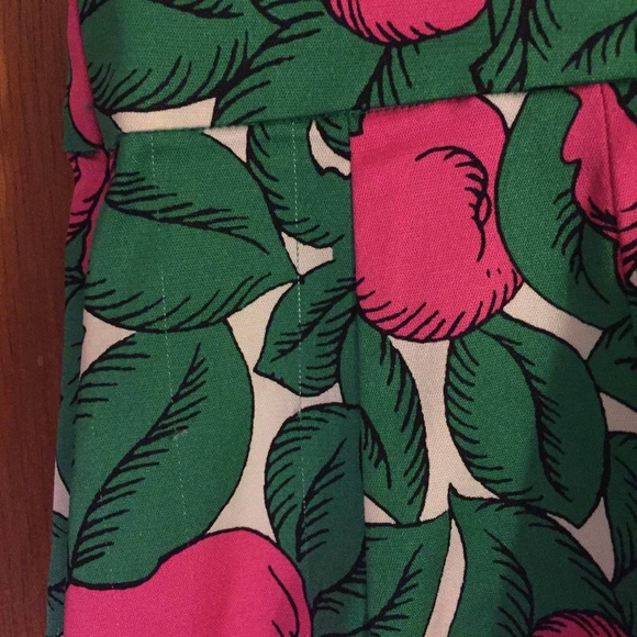 Diane von Furstenberg apple print dress - Picture 2 of 5